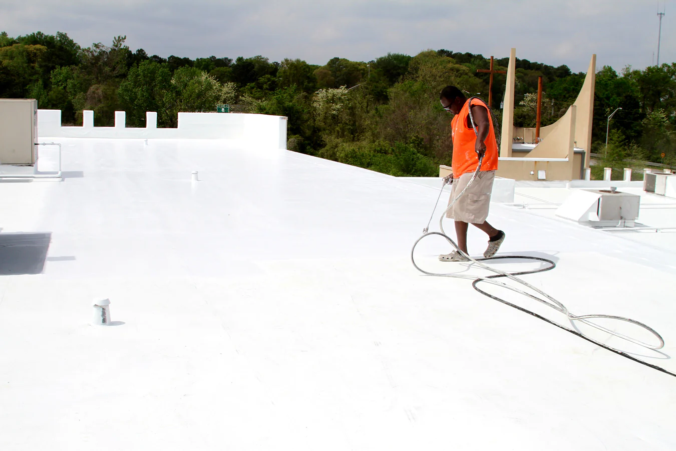 Acrylic and Silicone Roof Coatings