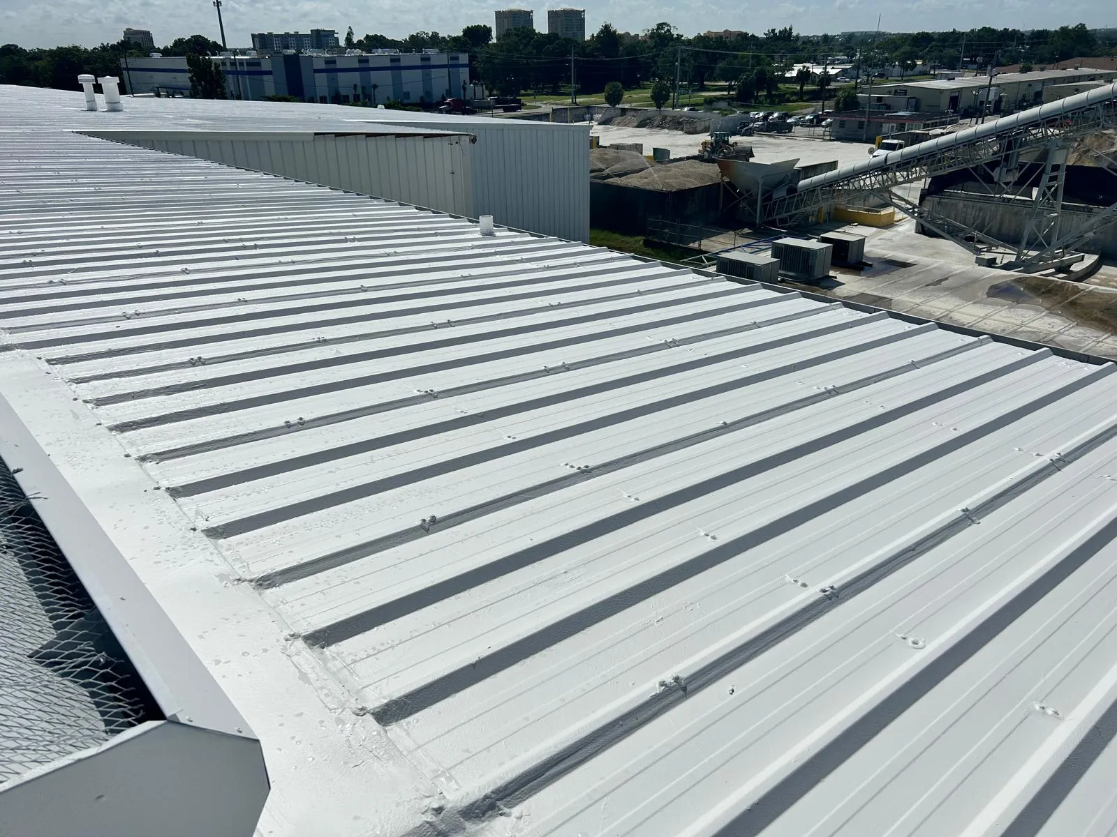 Energy-Efficient Cool Roof Installation